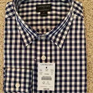 Crew Cuts button down boys shirt